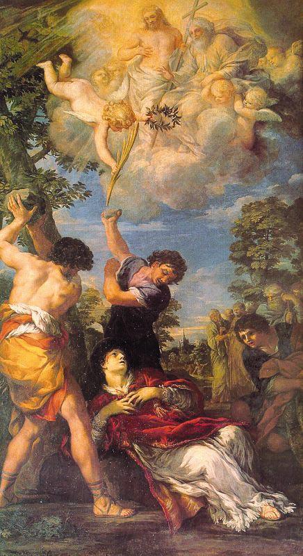 Pietro da Cortona The Stoning of St.Stephen 02 Germany oil painting art